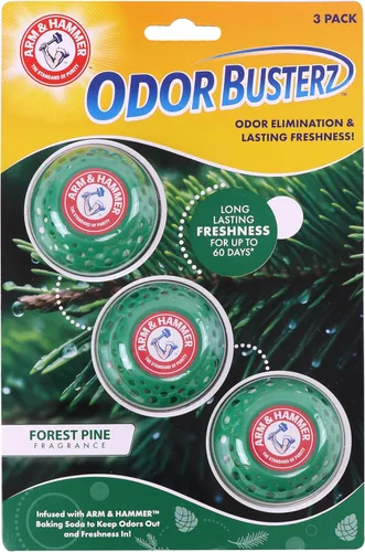 Miniatura 10 de Arm & Hammer Odor Busterz - Bolas desodorizantes de lavanda, ambientador y eliminador de olores, frescura de larga duración para el hogar, baño