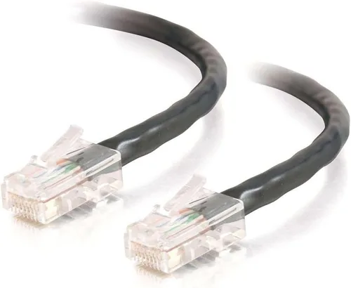Miniatura 127 de C2G 24494 Cable cruzado Cat5e - Cable de conexión de red sin blindaje sin arranque, naranja (3 pies, 3.0 ft)