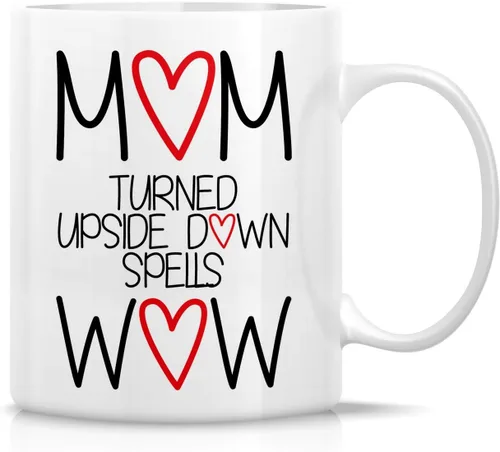 Miniatura 34 de Retreez - Taza divertida con texto en inglés "Mum Well Done I'm Awesome", 325 ml, tazas de café de cerámica, mensaje divertido, sarcástico