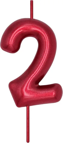 Miniatura 117 de DERVENTA Vela con números de 2.36 pulgadas, decoración perfecta para cumpleaños, brunch, postre, pastel, 1 pieza (número 0 rosa)