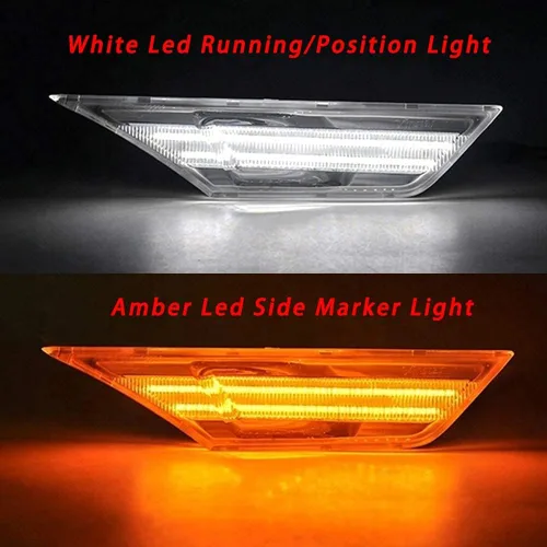 Miniatura 5 de Luces de posición NSLUMO delanteras de LED para Honda Civic OEM#H02551127N