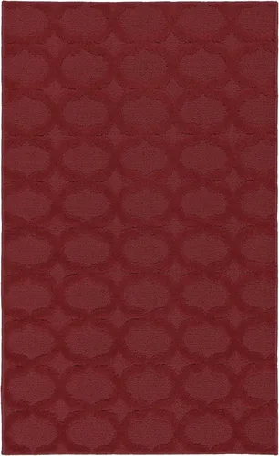Miniatura 20 de Garland Rug Sparta - Alfombra antideslizante de polipropileno de 2 pies x 12 pies, color negro, ideal para salas de estar y pasillos, elegante