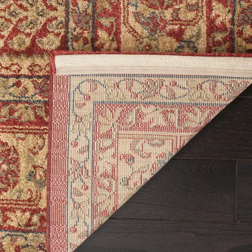 Miniatura 8 de SAFAVIEH Mahal Collection - Alfombra decorativa, 2.2 x 4 pies, azul marino y natural, diseño oriental tradicional, no desprende pelusa y de fácil