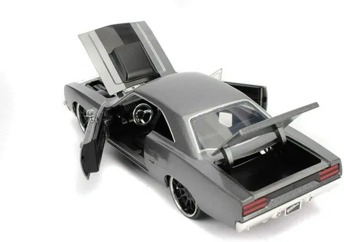 Miniatura 2 de Jada Fast & Furious 1:24 Dom's 1970 Plymouth Roadrunner - Coche fundido a presión, juguetes para niños y adultos