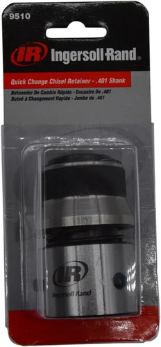 Miniatura 3 de Ingersoll Rand Retenedor de cambio rápido 9510, retenedor de martillo neumático para cinceles de vástago de 0.394 in