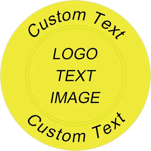 Miniatura 5 de 100 fichas de póquer de plástico personalizadas, imagen o texto personalizado, diseño de poner en un chip, juego para fichas de bar, fiesta, día