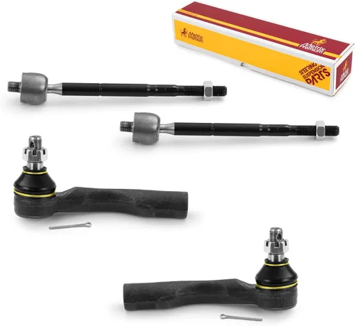 Miniatura 174 de Metrix Premium Chassis Parts - Juego de 4 barras de acoplamiento interior y exterior para Audi A3 15-16, Seat Leon 06-20 (México), 09-17 Volkswagen