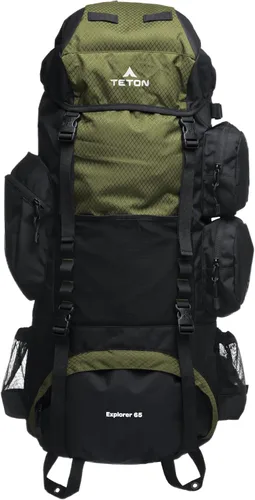Miniatura 12 de TETON Sports Explorer - Mochila con marco interno completo, equipo de viaje ajustable para mochileros, cubierta impermeable para moscas de lluvia