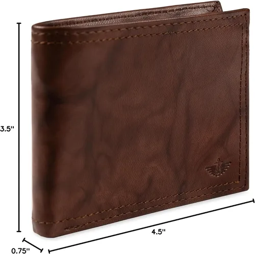 Miniatura 47 de Dockers Mens piel Capacidad extra Slimfold Bifold Wallet