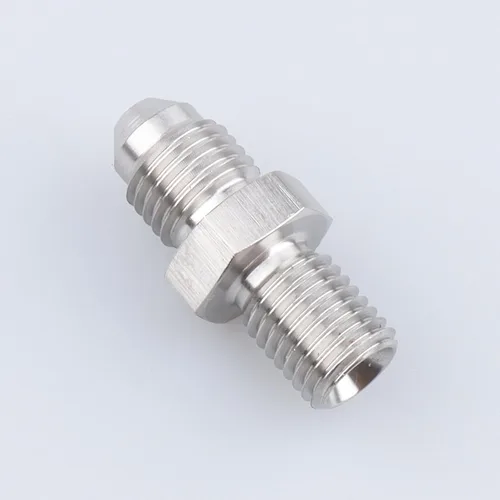 Miniatura 9 de AC PERFORMANCE Macho M10 x 1.0 Rosca métrica a -3 AN Flare Adaptador Acero Inoxidable