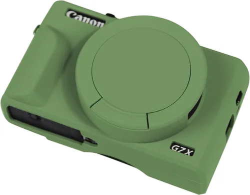 Miniatura 11 de Easy Hood Funda para cámara digital Canon Powershot G7 X Mark III, funda protectora de silicona suave con marcador de botón Funda extraíble