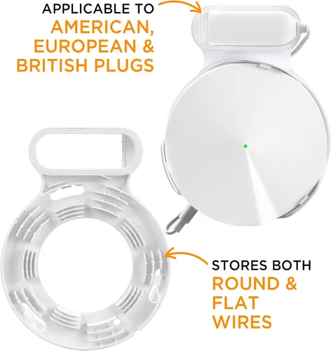 Miniatura 4 de Estantes de pared Wi-Fi, cajas de almacenamiento de cable y línea de alimentación para TP-Link Deco M5, adecuadas para clasificar enrutadores Wi-Fi