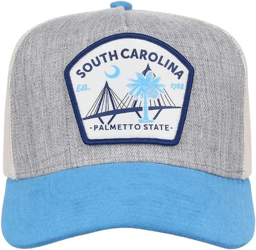 Miniatura 2 de Local Crowns Gorra con parche del estado de Carolina del Sur para hombre y mujer