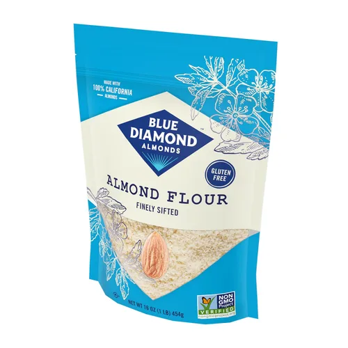 Miniatura 8 de Blue Diamond Almonds, Harina de almendras, sin gluten, blanqueada, finamente tamizada, 1 libra