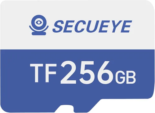 Miniatura 10 de SECUEYE - Tarjeta de memoria TF de 128 GB clase 10 FAT32 de alta velocidad de lectura/escritura 24/7 grabación para cámara de seguridad Dash Cam