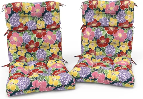 Miniatura 29 de Cojines Adirondack para sillas de patio con respaldo alto para exteriores, cojines Adirondack para jardín, porche, uso en sillas de oficina en casa