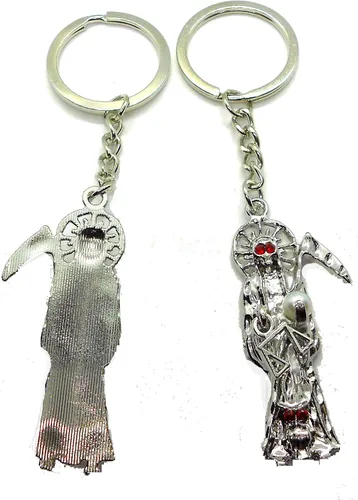 Miniatura 6 de Llavero de la Santa Muerte / Llavero de Santa Muerte (2), plateado