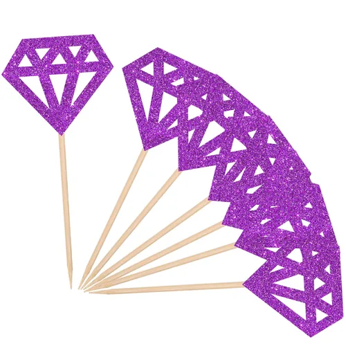 Miniatura 12 de 24 piezas de decoración para cupcakes con anillo de corazón, para despedida de soltera, bodas, compromisos, despedidas de soltera, suministros