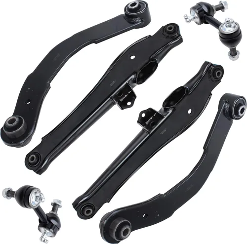Miniatura 313 de Detroit Axle - Kit de extremo delantero para Chrysler 300 Dodge Charge Challenger 2011-2023, 2 brazos de control inferiores traseros 2 rótulas