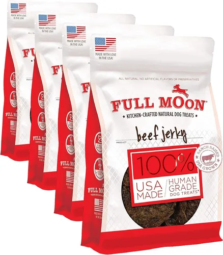 Miniatura 10 de Full Moon - Cecina de pollo para perros saludable, natural y de grado humano, sin granos, hecha en EE. UU., 1.5 libras (Paquete de 1)
