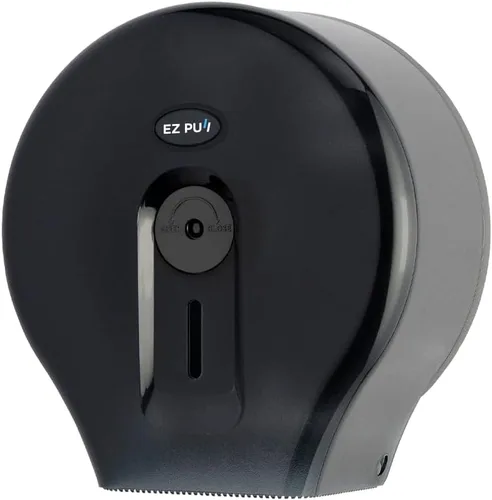 Miniatura 2 de EZ-Pull - Dispensador de papel higiénico de 9 pulgadas, para baño, oficina, comercial/industrial, color negro perla
