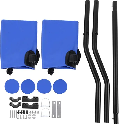 Miniatura 4 de Kit inflable estabilizador de kayak de PVC portátil para estabilización de kayak de canoa, fácil de instalar, accesorio flotante para barco