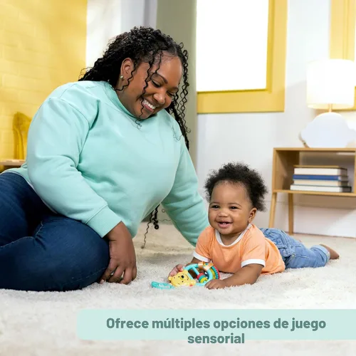 Miniatura 6 de Bright Starts Disney Baby Winnie The Pooh Juguete de Actividad Oso Ocupado, Juguete de Cochecito Unisex, Recién Nacidos en Adelante