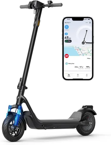 Miniatura 8 de NIU Electric Scooter for Adult - KQi 1PRO 100 200 Series E Scooter w/Suspension, 500-700W Peak Power, 14-33 Max Miles, Top 15-20 MPH, Portable Gris