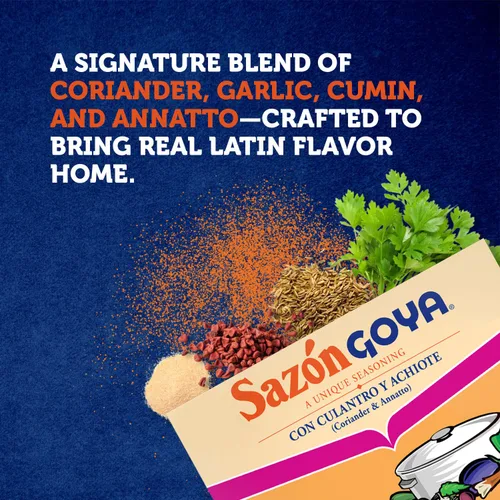 Miniatura 3 de Goya Foods Sazón Condimento con cilantro y Annatto, 1.41 onzas (paquete de 36)
