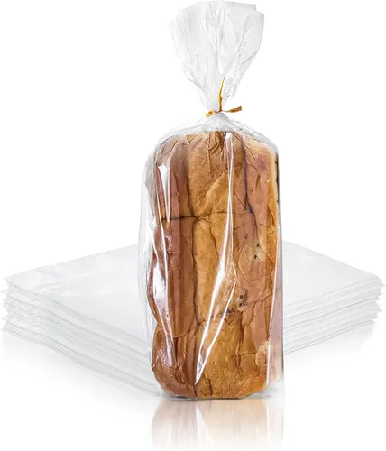 Miniatura 17 de Bolsas de plástico transparente para embalaje, bolsas de polietileno con fuelle de 5 x 4 x 18 pulgadas, bolsa transparente de LDPE de 1 mil