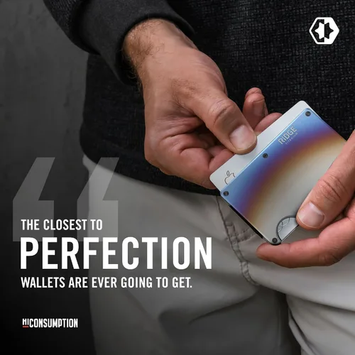 Miniatura 39 de Ridge - Cartera para hombre – Cartera compacta minimalista delgada y portatarjetas, billetera con bolsillo frontal protegido RFID para hombres