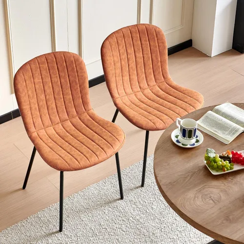 Miniatura 6 de Juego de Mesa de Comedor Redonda de 37 Pulgadas para 4, Moderno Juego de Café de Cocina de Círculo Pequeño para Apartamento, Sala de Estar, Oficina