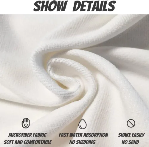 Miniatura 2 de CUDIYST Toalla de playa con foto personalizada de 30 x 59 pulgadas/35.4 x 70.9 pulgadas, toalla de playa de microfibra suave y cómoda, adecuada