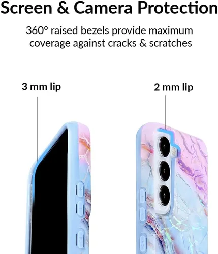 Miniatura 3 de VELVET CAVIAR Funda compatible con Samsung Galaxy S22 para mujer, probada en caídas de 8 pies, con forro de microfibra, bonitas fundas protectoras