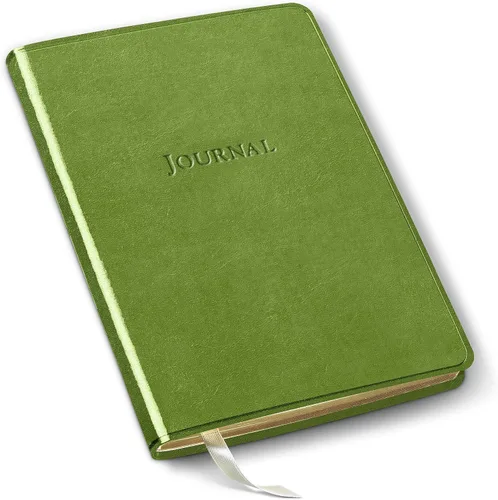 Miniatura 29 de Diario de cuero Gallery Leather - Elaborado en Maine, EE. UU. - Elegante cuaderno de escritura de cuero con 192 páginas rayadas - Un espacio