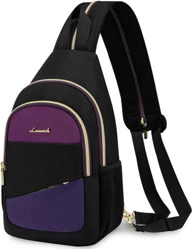LOVEVOOK - Mochila convertible tipo bandolera para mujeres, mochila pequeña para pañales, senderismo, mochila de viaje resistente al agua, para el