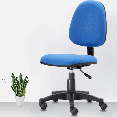 Miniatura 2 de Silla de trabajo de escritorio de computadora de malla con soporte lumbar de oficina ergonómica grande (azul)