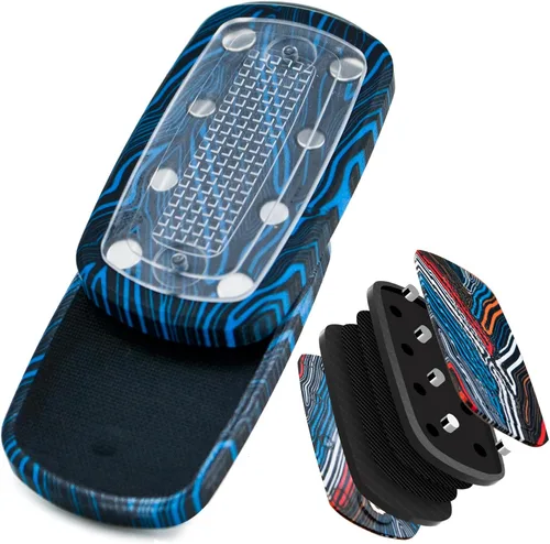 Miniatura 16 de DjuiinoStar Juguete deslizante antiestrés silencioso (fibra de carbono + fibra de vidrio), control deslizante libre de CNC, juguete magnético