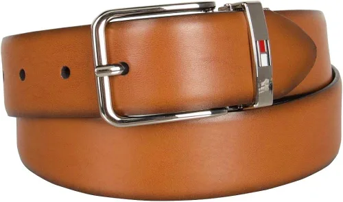 Miniatura 2 de Tommy Hilfiger Cinturón de vestir reversible para niños, Negro