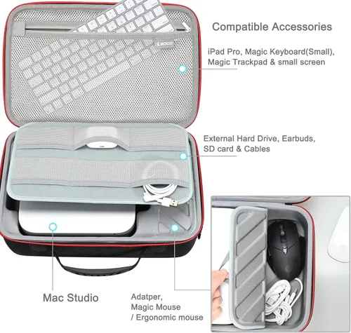 Miniatura 3 de RLSOCO Carcasa rígida para Apple Mac Studio M4/M3/M2/M1 (Max/Ultra)