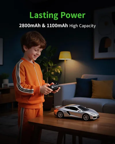 Miniatura 7 de EBL Baterías recargables y cargador, AA 2800mAh 4 paquetes y AAA 1100mAh 4 paquetes con cargador de batería inteligente PD 20W con puertos USB-C