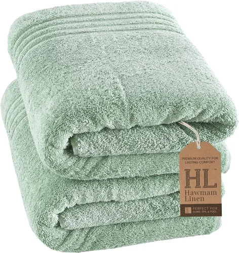 Miniatura 52 de Juego de 6 toallas de baño negras para baño, algodón turco original, suave, absorbente y de primera calidad, 2 toallas de baño, 2 manos y 2 toallas