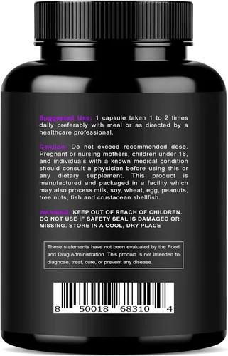 Miniatura 2 de Suplemento complejo de citrato y óxido de magnesio de 500 mg – Alta absorción máxima fuerza – Ayuda a apoyar la densidad ósea y fuerza, músculos