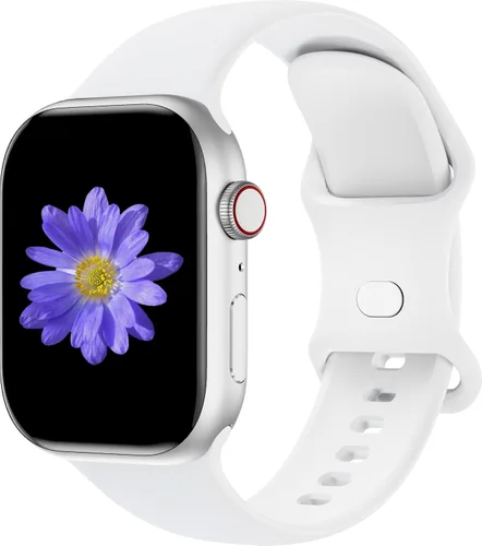 Correas deportivas compatibles con Apple Watch de 1.65, 1.73, 1.77, 1.77, 1.61, 1.49, 1.57 y 1.73 pulgadas, para mujeres y hombres, correa de Blanco