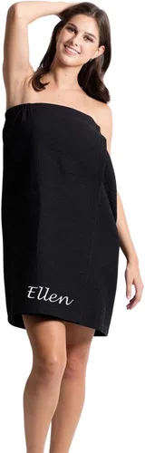 Personalized Passion Toalla de spa para mujer, súper suave y altamente absorbente, cubierta corporal de baño personalizada con nombre bordado, color