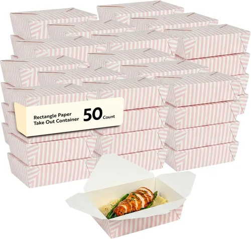 Miniatura 52 de Restaurantware Contenedor desechable para llevar, 30 oz / #1, negro