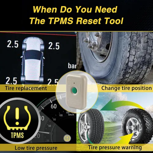 Miniatura 3 de Herramienta de sensor TPMS Herramienta de reaprendizaje TPMS compatible con Ford Lincoln TPMS Herramientas de capacitación de programación