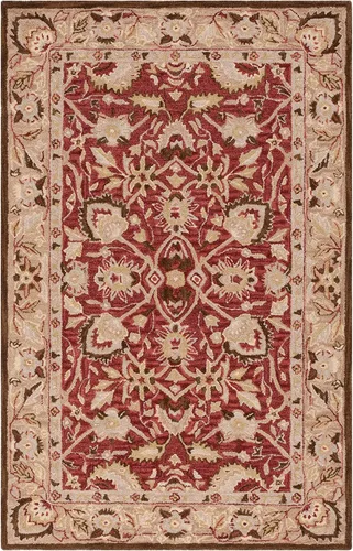 Miniatura 25 de SAFAVIEH Antiquity Collection - Alfombra decorativa de 3 x 5 pies, color marfil y beige, hecha a mano, lana tradicional, ideal para zonas de alto