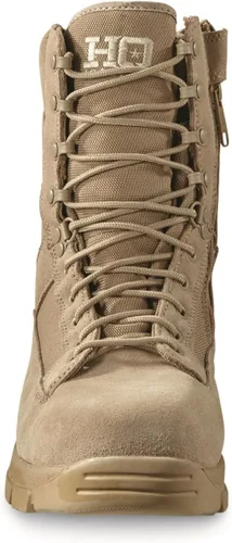 Miniatura 5 de HQ ISSUE Botas tácticas clásicas impermeables de 8 pulgadas con cremallera lateral para hombre