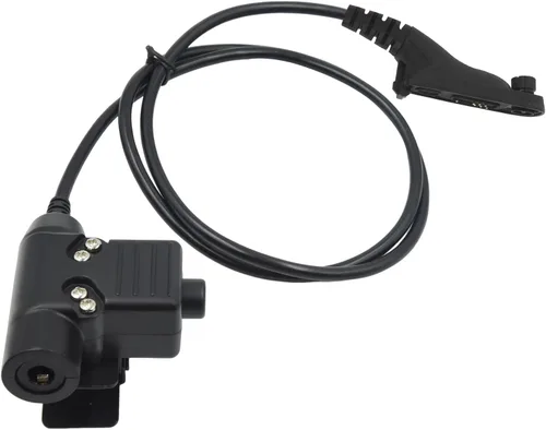 Auriculares tácticos civiles U94 PTT Adaptador Push to Talk Conector para Motorola APX900 APX4000 APX6000 APX7000 APX8000 XPR7550e XPR7350e XPR6350